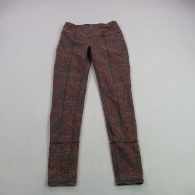 Prana Leggings Womens Small Workout Gym Stretch Lightweight Running Pockets